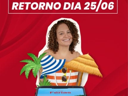 Colunista está de férias até o dia 25 de junho