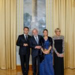 Lula participa de jantar no Palácio do Eliseu em Paris
