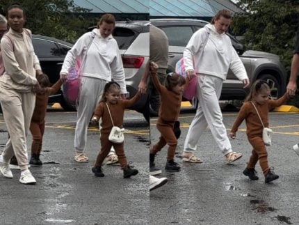 Luz, câmera, Marias em ação: filhas de Virginia acompanham apresentadora em gravação