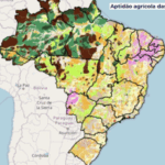 Mapa mostra onde há maior potencial para agricultura no Brasil
