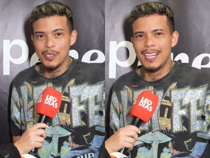 Que dupla! Felipe Amorim comemora parceria em gravação do 1º DVD de Luan Pereira