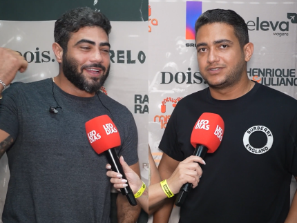 No Maranhão, Henrique e Juliano celebram o sucesso da festa Bumba Meu São João