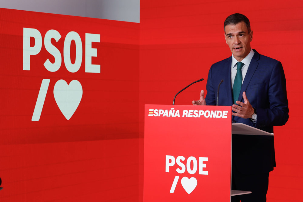 Sánchez desafia oposição da Espanha a apresentar moção de censura