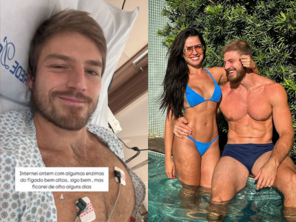 Kaique Cerveny, noivo de Juliette, é internado após problema de saúde