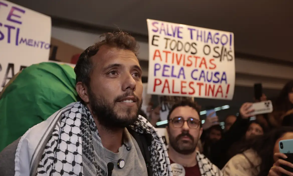 Ativistas preparam ‘missão maior’ à Faixa de Gaza, diz Thiago Ávila