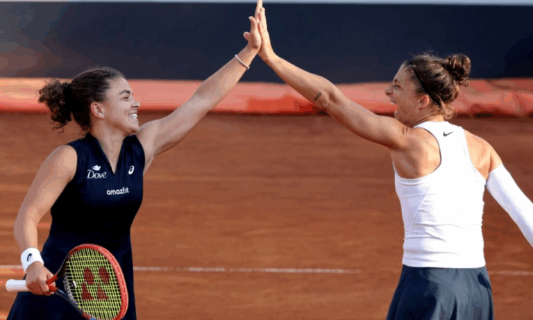 Sara Errani e Jasmine Paolini são campeãs nas duplas femininas em Roland Garros
