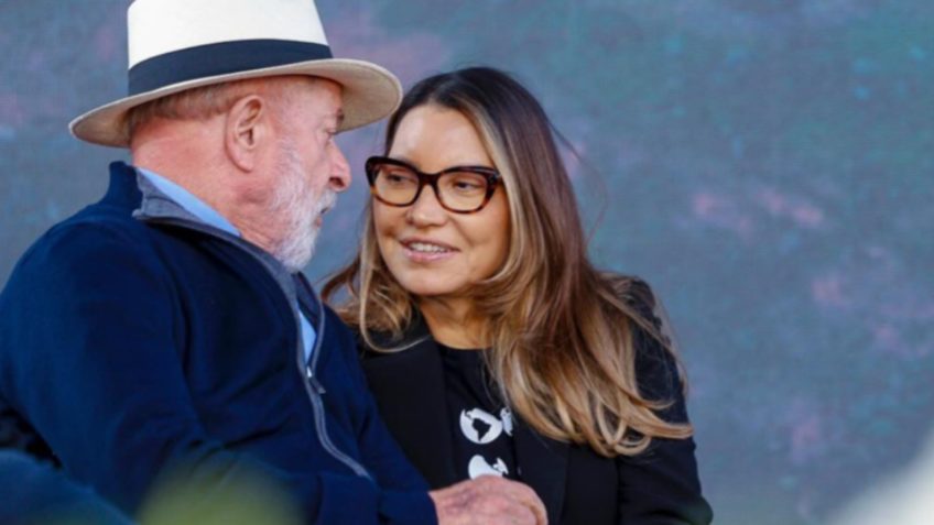 Janja posta foto com Lula no Dia dos Namorados