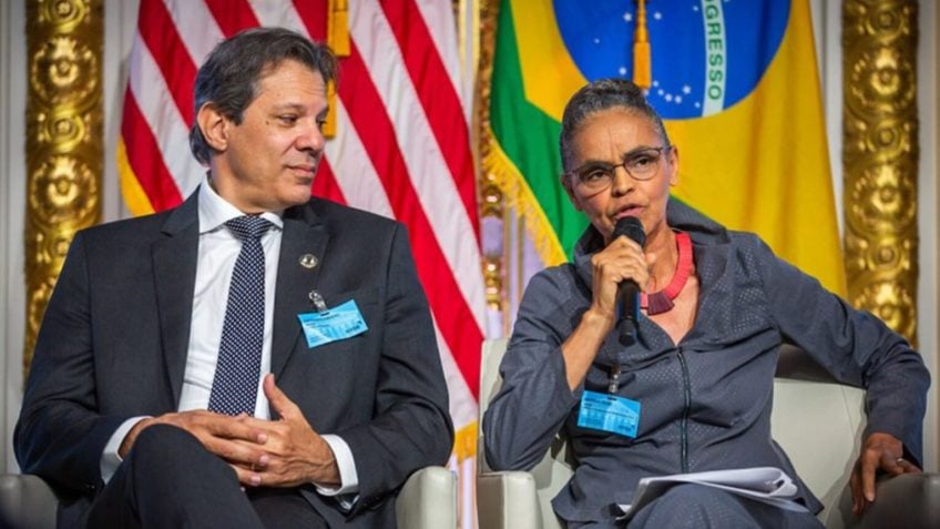 Marina defende Haddad depois de ministro ofender deputados