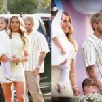 Virginia e Zé Felipe chegam juntos ao aniversário de 4 anos de Maria Alice