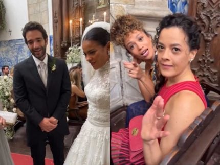 Alexandre Nero fura a própria Globo e vaza cena de casamento da novela “Vale Tudo”