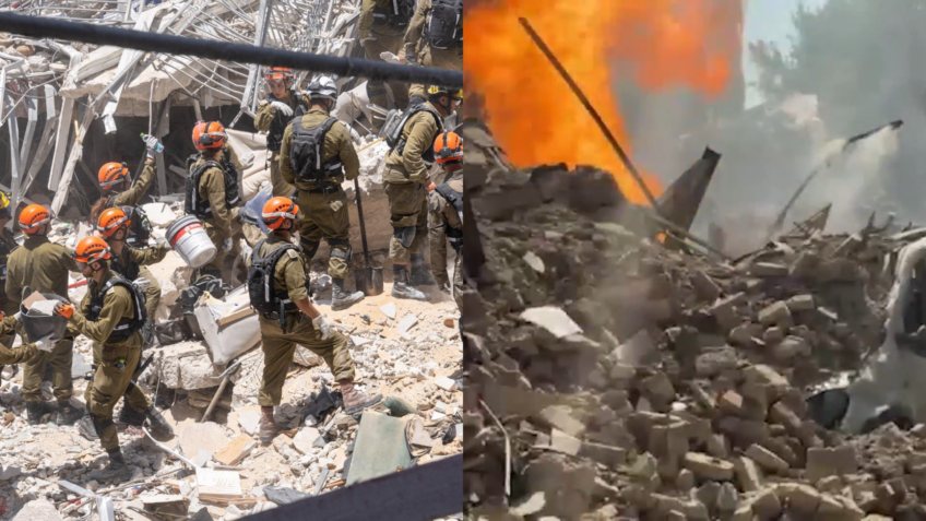 Israel e Irã trocam ataques no 3º dia de conflito; assista