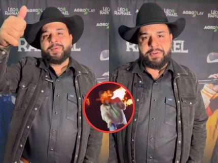 Após acidente com fogo em show, sertanejo Léo atualiza estado de saúde para o Portal LeoDias