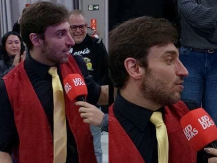 Leo Lins é surpreendido por repórter do LeoDias e diz que opinião do público “é a melhor resposta”